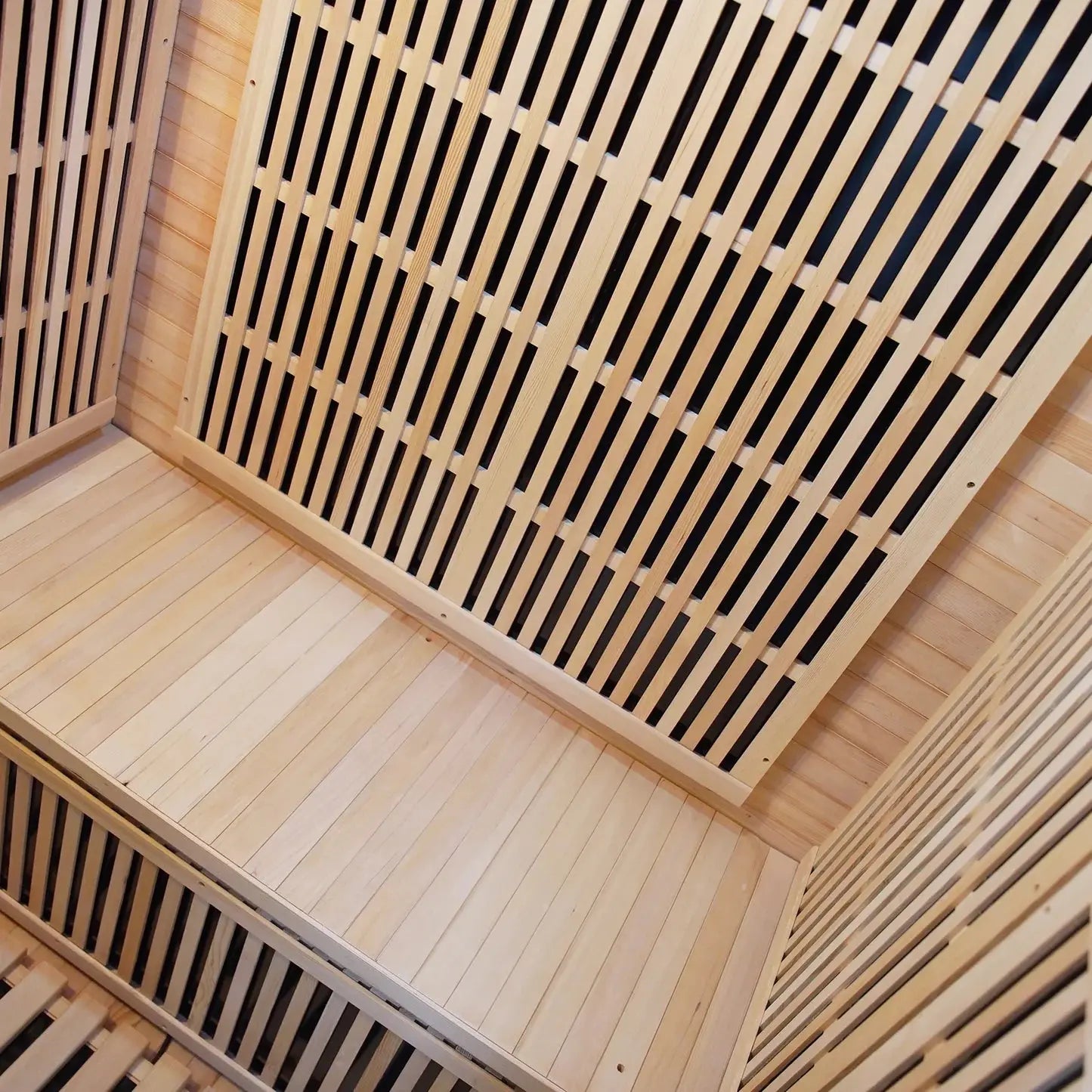 Hirsi 2 Person Carbon Fibre Infrared Indoor Home Sauna Beyond Living