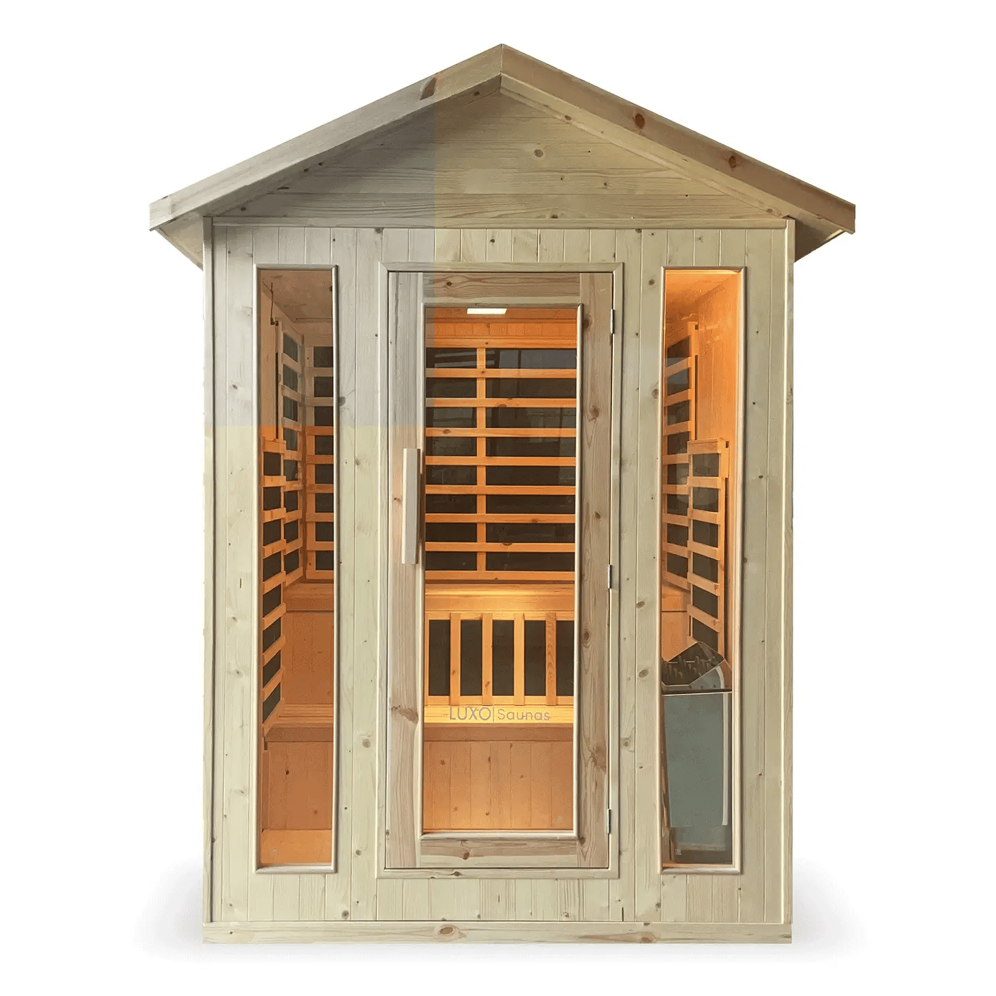 Kiima 3 Person Hybrid Infrared Outdoor Sauna Australia Beyond Living