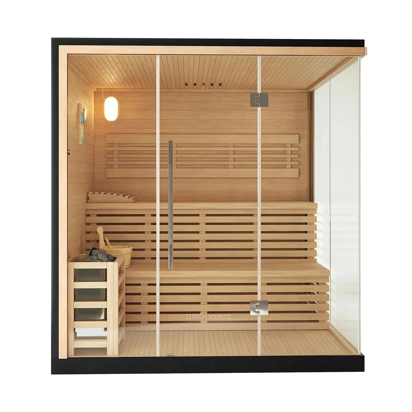 Kivi 4 Person Traditional Stove Finnish Indoor Home Sauna Beyond Living