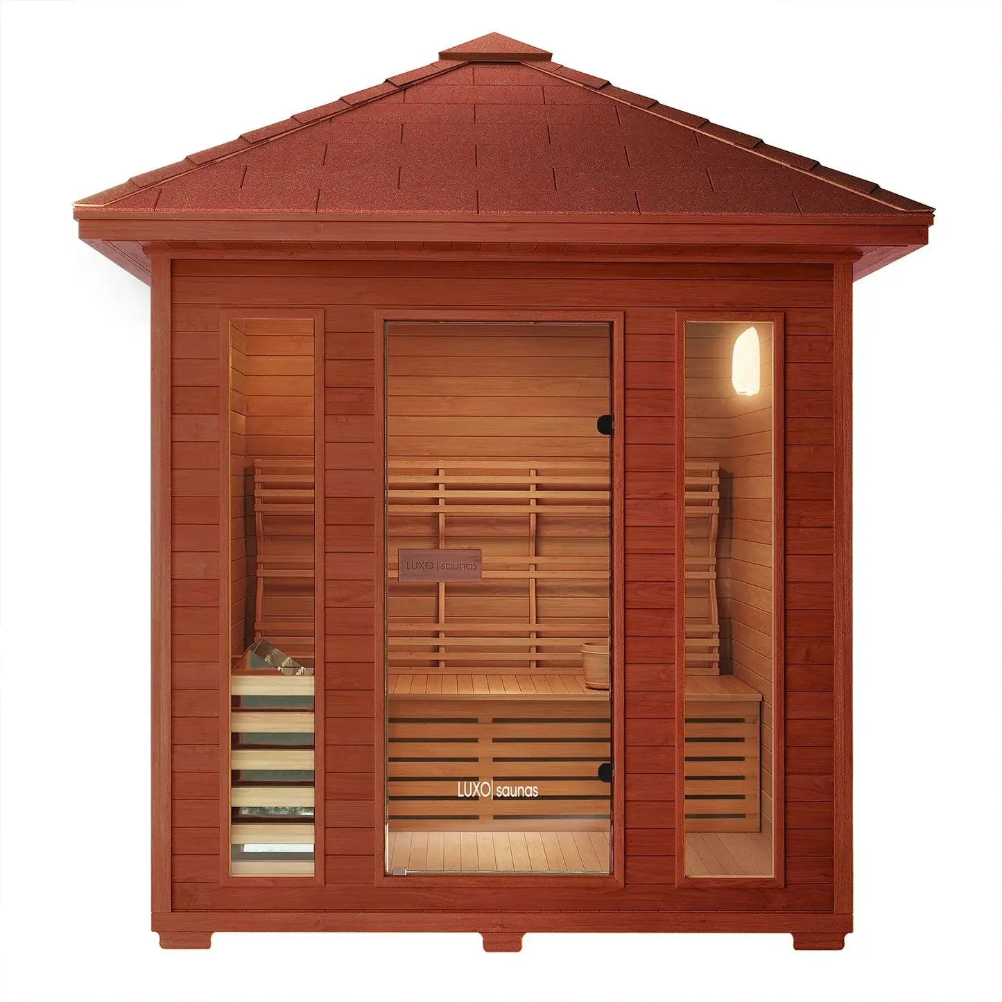 Kivi 4 Person Traditional Finnish Outdoor Home Sauna Beyond Living