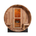 Luola 4 Person Red Cedar Outdoor Barrel Sauna Australia Beyond Living