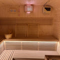 Medika 8 Person Traditional Finnish Outdoor Home Sauna Beyond Living