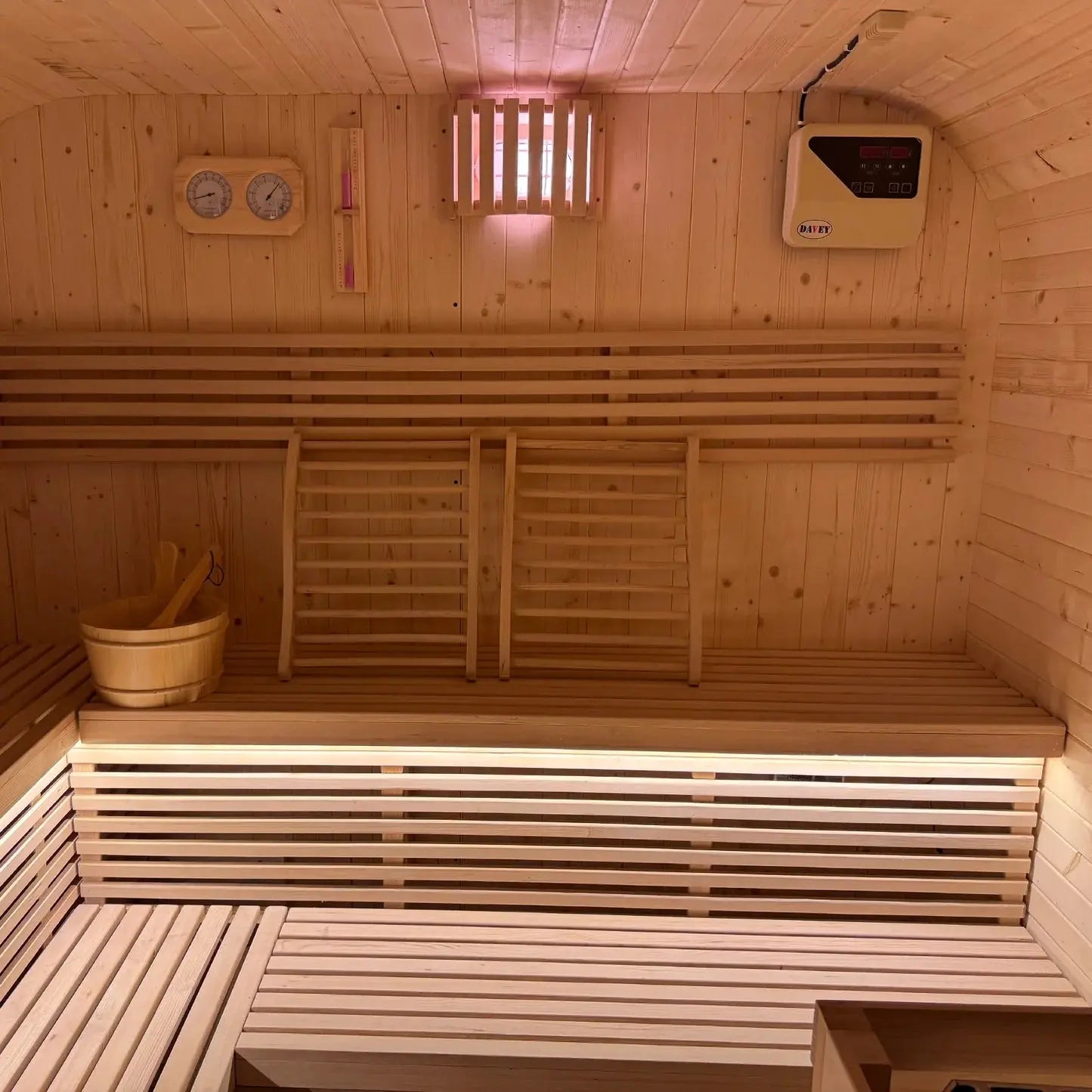 Medika 8 Person Traditional Finnish Outdoor Home Sauna Beyond Living