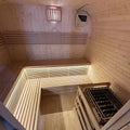 Medika 8 Person Traditional Finnish Outdoor Home Sauna Beyond Living