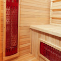 Taavi 2 Person Ceramic Infrared Indoor Home Sauna Beyond Living