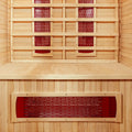 Taavi 2 Person Ceramic Infrared Indoor Home Sauna Beyond Living