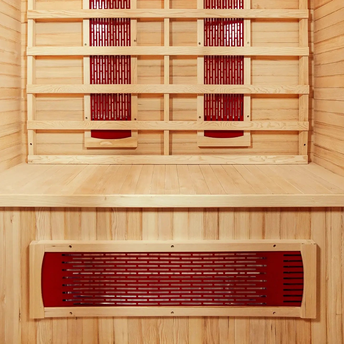 Taavi 2 Person Ceramic Infrared Indoor Home Sauna Beyond Living