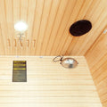 Taavi 2 Person Ceramic Infrared Indoor Home Sauna Beyond Living