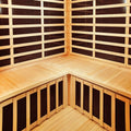Taavi 4 Person Infrared Sauna Australia – Corner Carbon Fibre Far Infrared Beyond Living