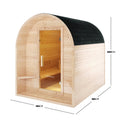 Tarni 4 Person Traditional Finnish Outdoor Sauna Beyond Living