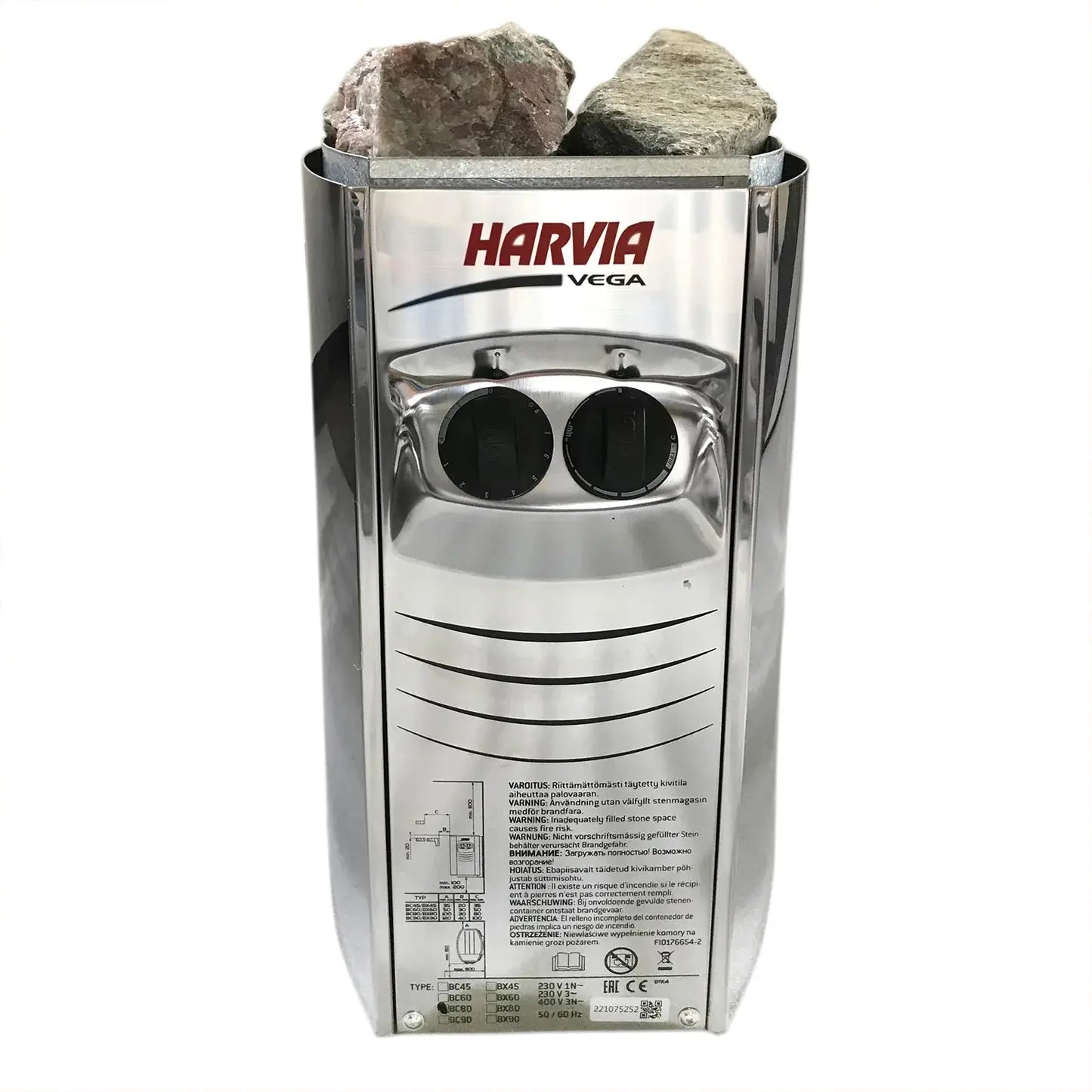 Tarve 3 Person Finnish Indoor Home Sauna with Harvia Stove Beyond Living