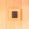 Tarve 3 Person Finnish Indoor Home Sauna with Harvia Stove Beyond Living