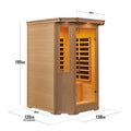Tukeva 2 Person Infrared Sauna Australia Indoor Beyond Living
