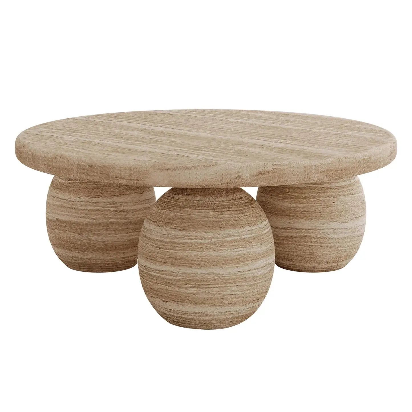 100cm Alessia Round Outdoor Concrete Coffee Table Australia Beyond Living