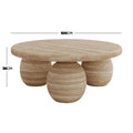 100cm Alessia Round Outdoor Concrete Coffee Table Australia Beyond Living