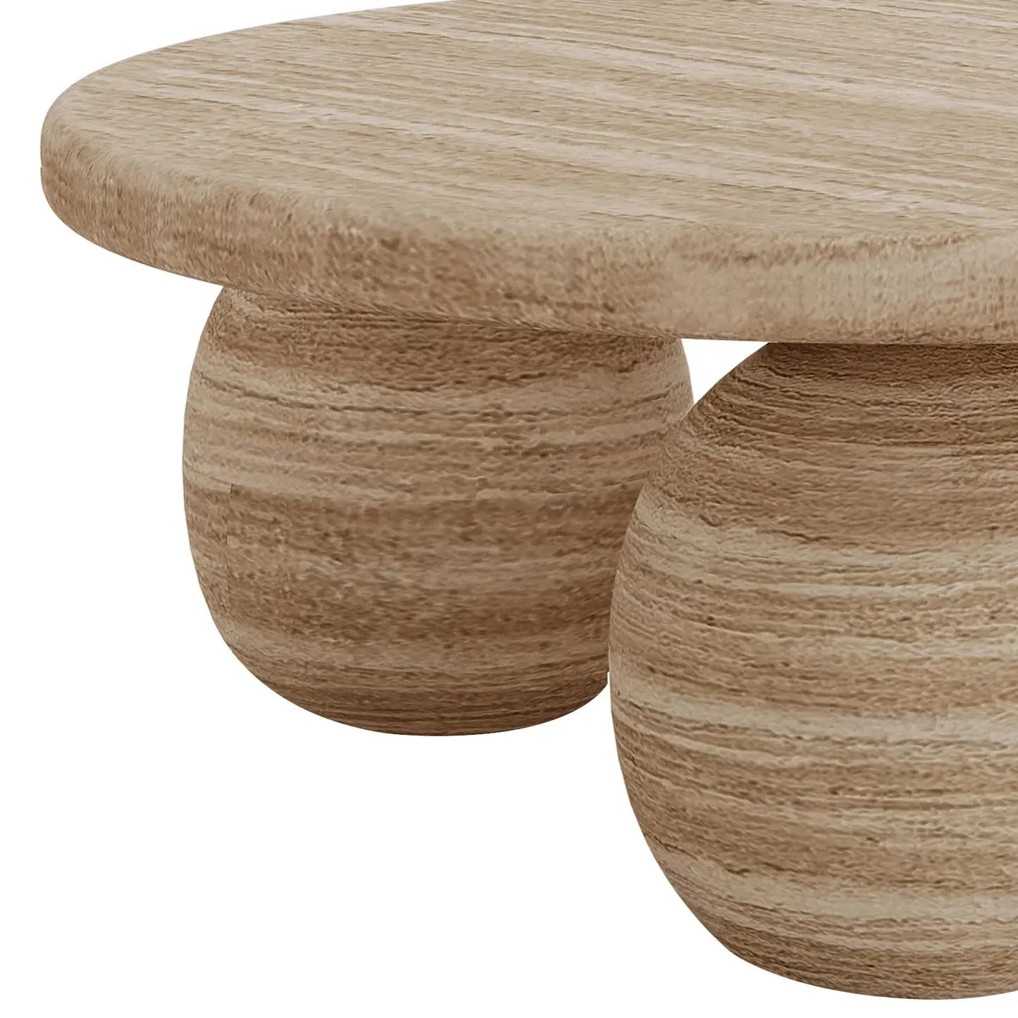 100cm Alessia Round Outdoor Concrete Coffee Table Australia Beyond Living