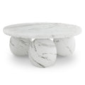 100cm Alessia Round Outdoor Concrete Coffee Table Australia Beyond Living