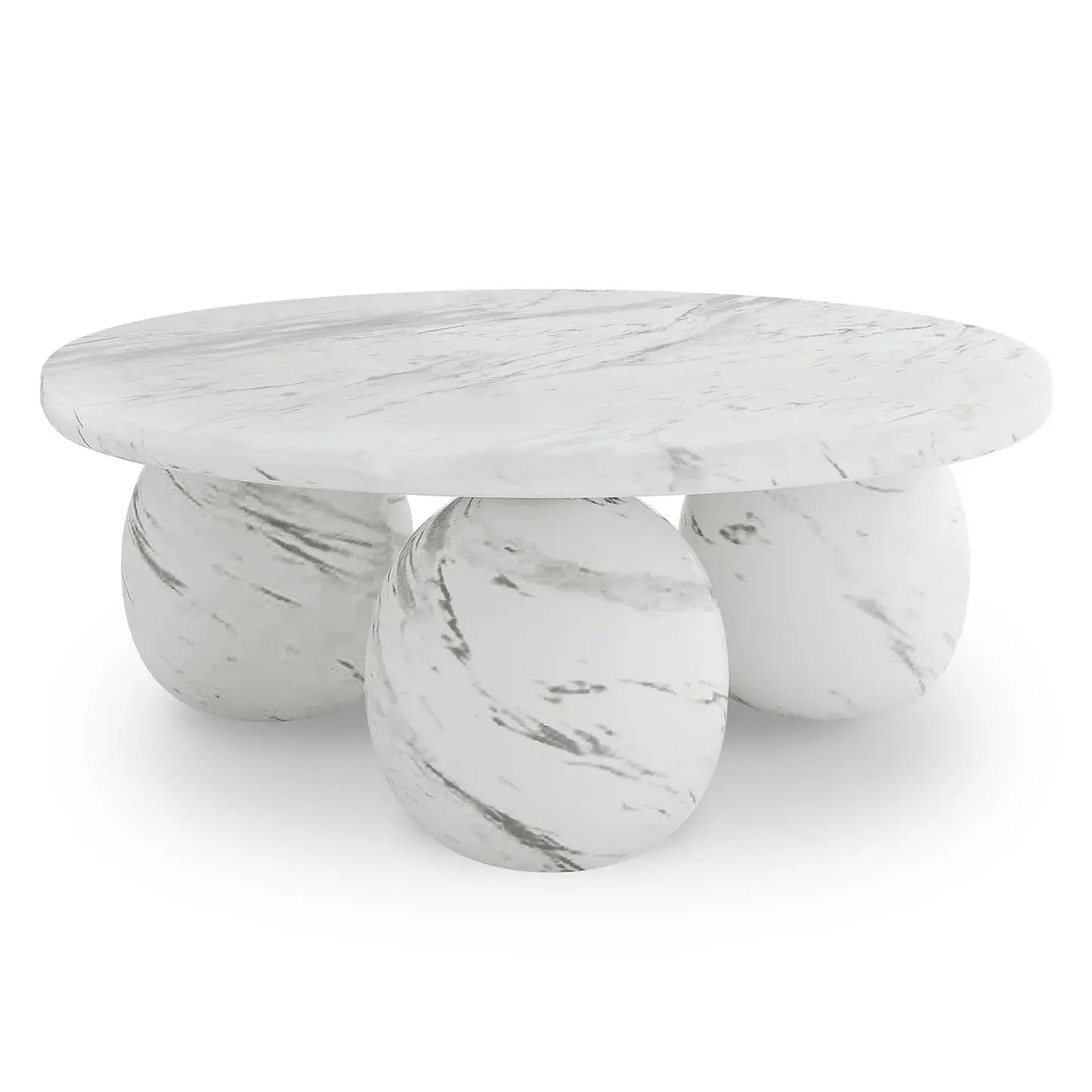 100cm Alessia Round Outdoor Concrete Coffee Table Australia Beyond Living