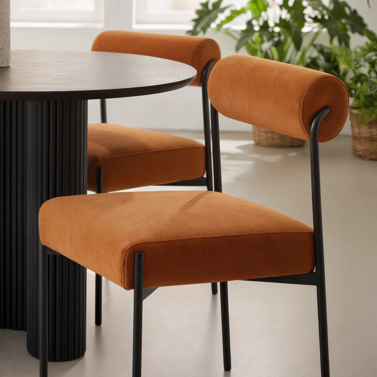 Alona Modern Velvet Dining Chair Set Australia Beyond Living