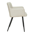 Anthony Linen Dining Chair with Arms Set Australia Beyond Living