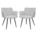 Anthony Linen Dining Chair with Arms Set Australia Beyond Living