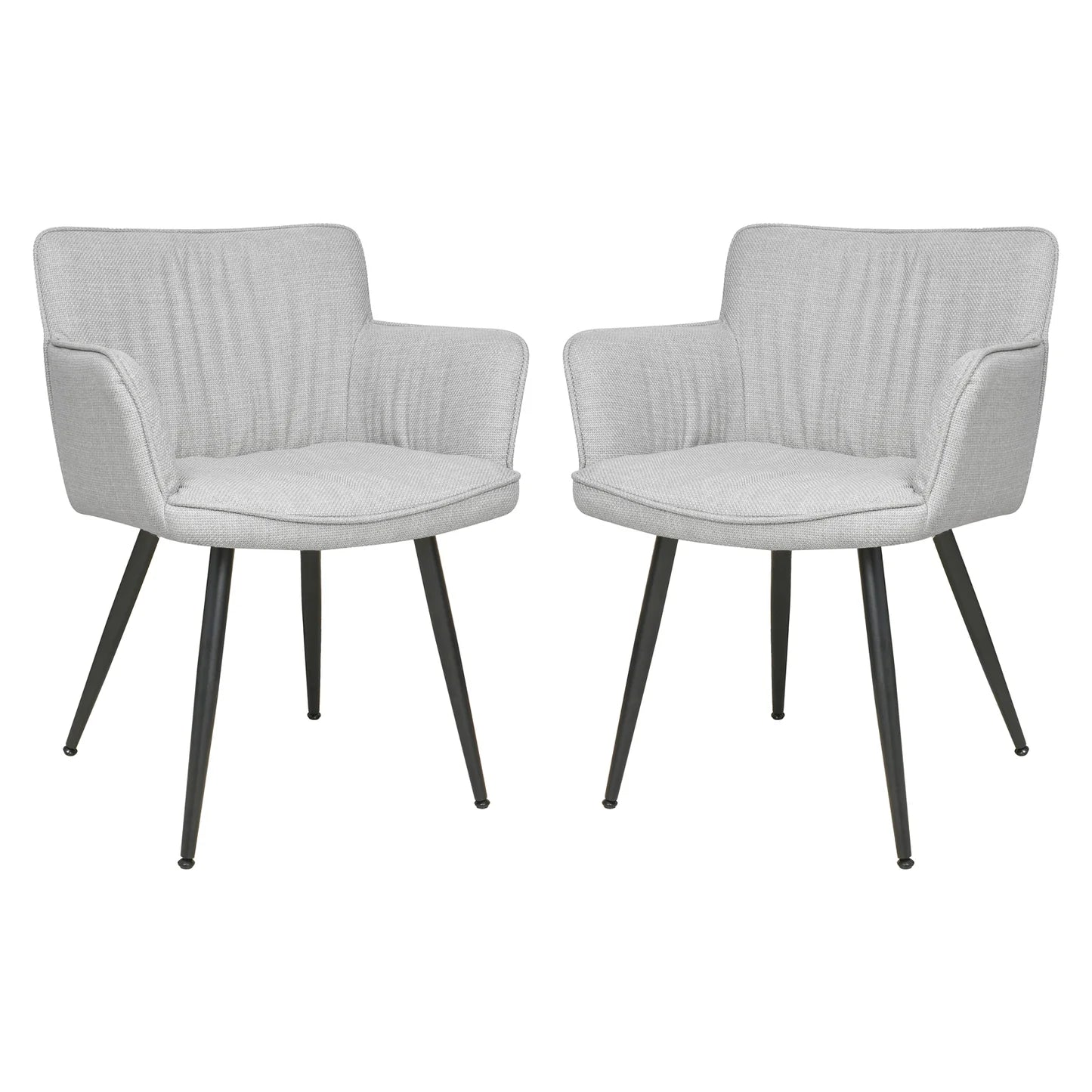 Anthony Linen Dining Chair with Arms Set Australia Beyond Living