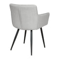Anthony Linen Dining Chair with Arms Set Australia Beyond Living