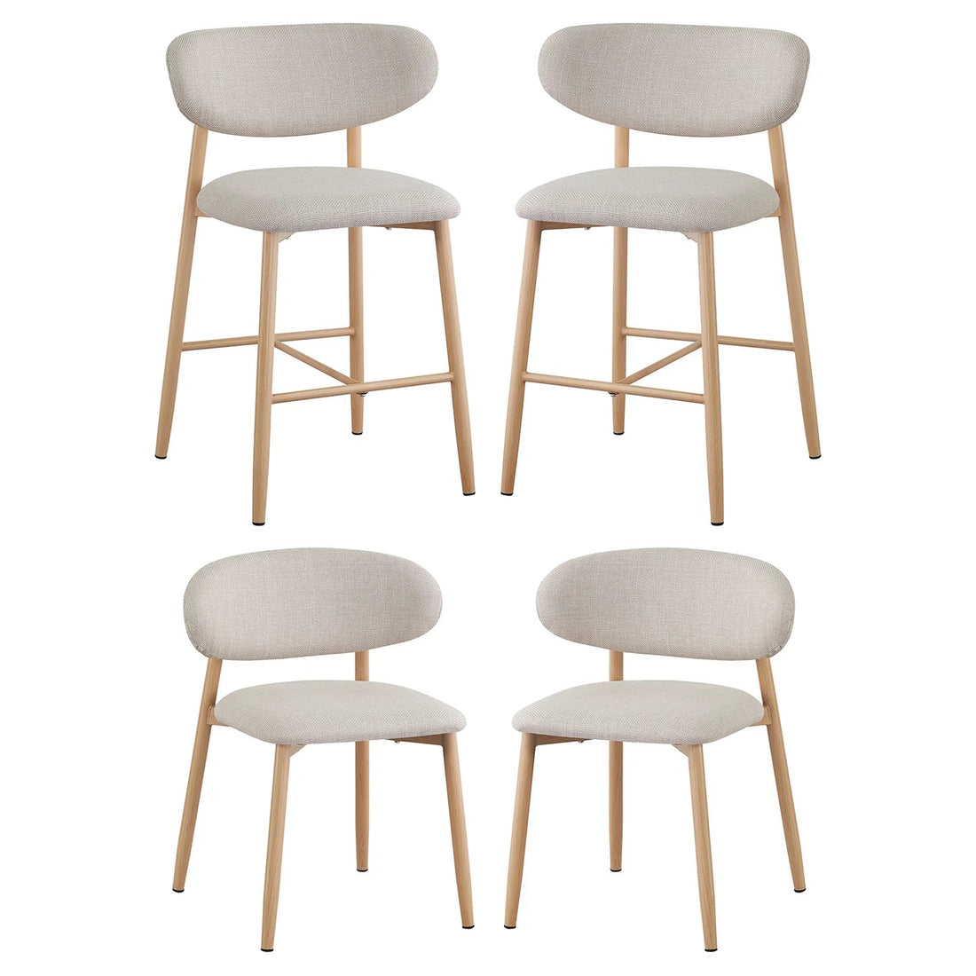 Audrey Premium Curved Dining Chair Bundle Australia Beyond Living