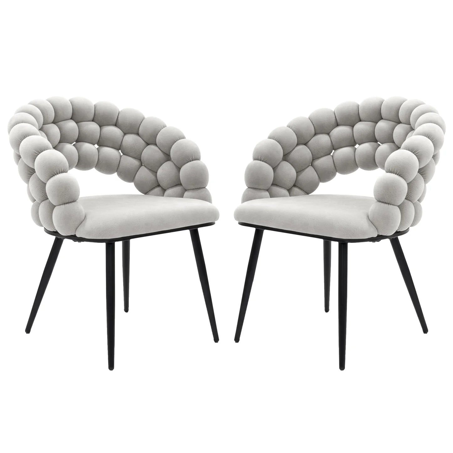Claudine Velvet Dining Chair Set Australia Beyond Living