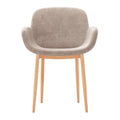 Anthony Light Grey Linen Dining Chair Set of 2 Australia Beyond Living