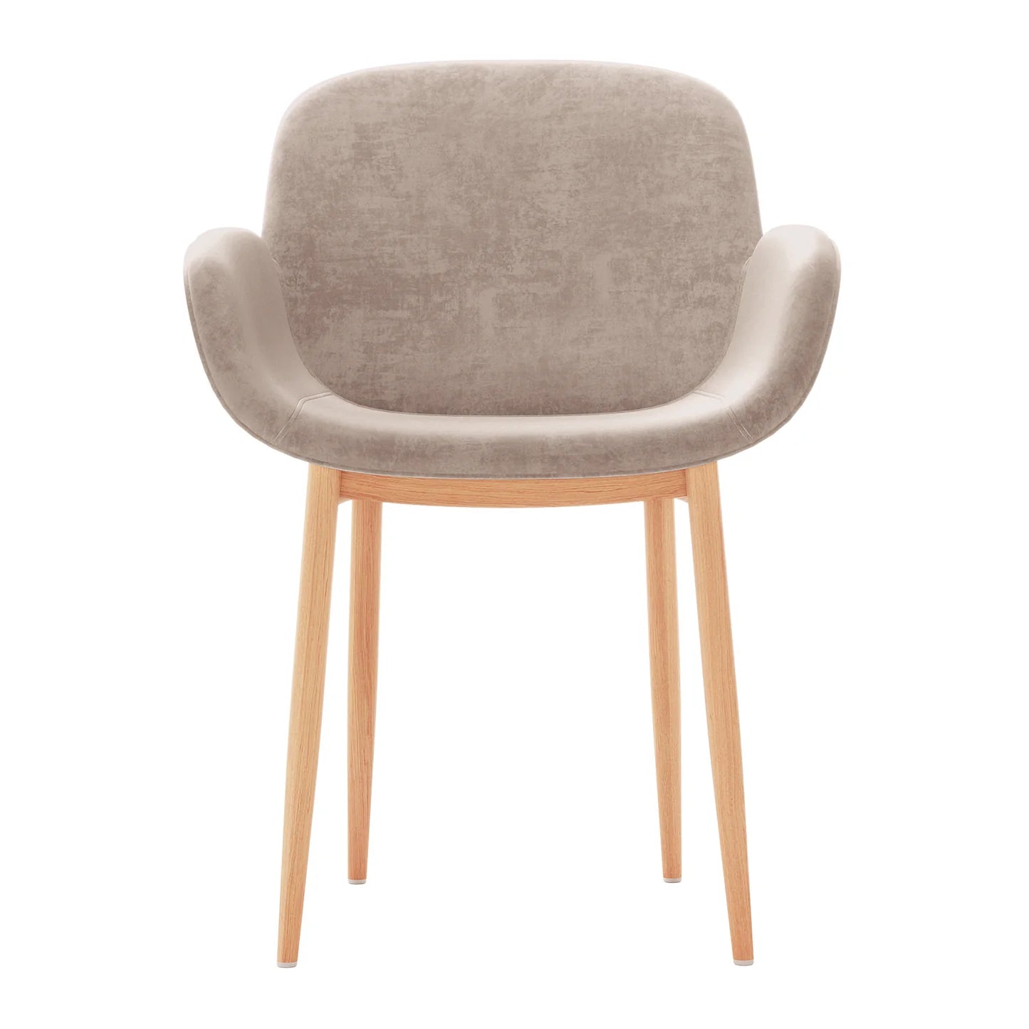 Anthony Light Grey Linen Dining Chair Set of 2 Australia Beyond Living