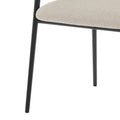 Karin Beige Linen Dining Chair Set of 2 Australia Beyond Living
