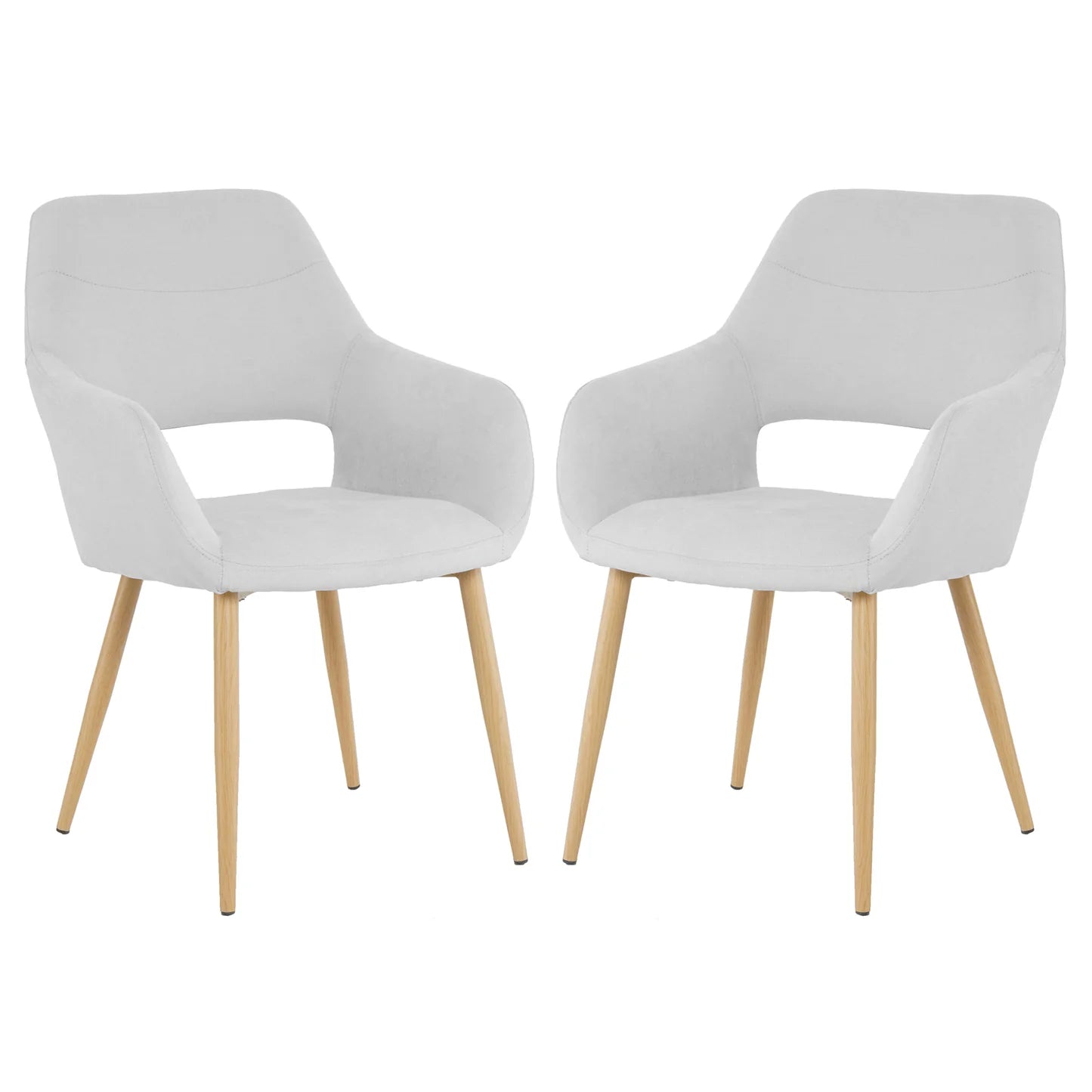 Keith Fabric Dining Chair Set Australia Modern Upholstered Seating Beyond Living