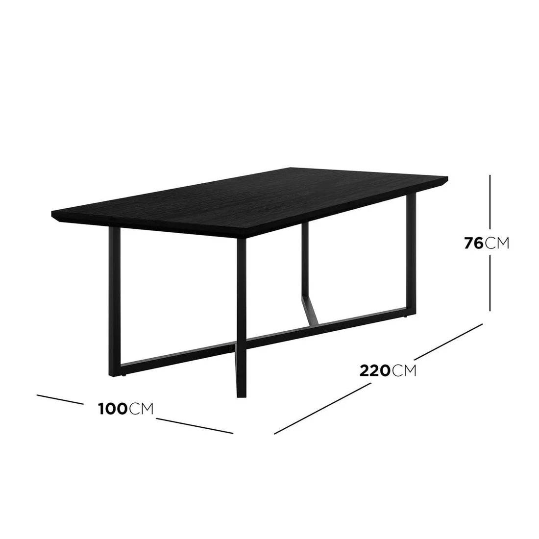 Mae 220cm 8 Seater Dining Table Australia Beyond Living