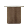 Marciana 6 Seater Fluted Pillar Dining Table Beyond Living