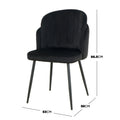 Scarlett Black Dining Chair Set of 6 Australia Beyond Living