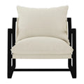 Tilly Linen Sling Accent Chair Australia Hardwood Beyond Living