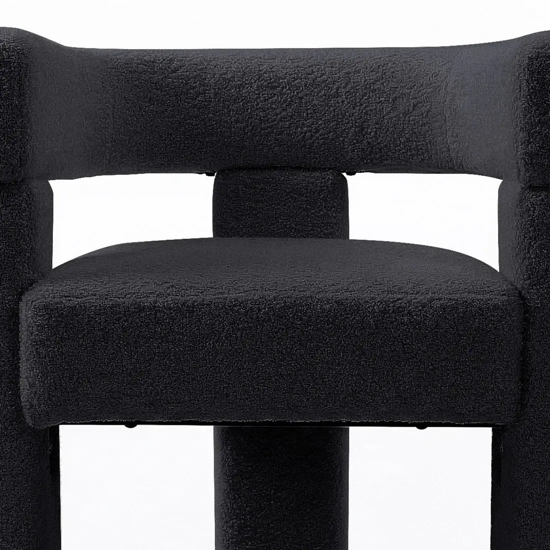Utah Boucle Accent Chair Australia Curved Design Beyond Living