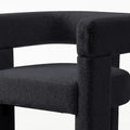 Utah Boucle Accent Chair Australia Curved Design Beyond Living