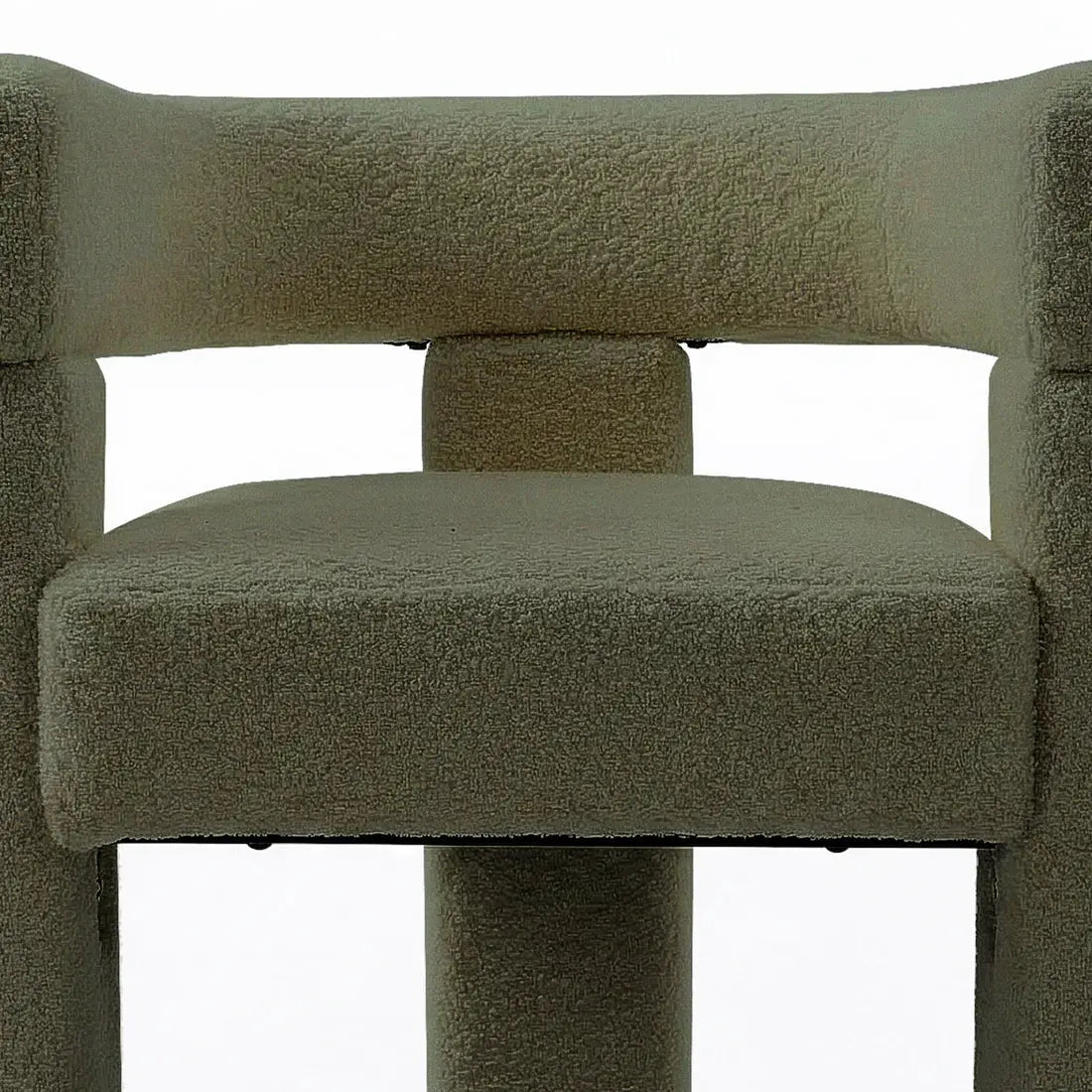 Utah Boucle Accent Chair Australia Curved Design Beyond Living