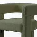 Utah Boucle Accent Chair Australia Curved Design Beyond Living