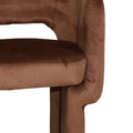 Avela Velvet Curved Accent Armchair Australia Beyond Living