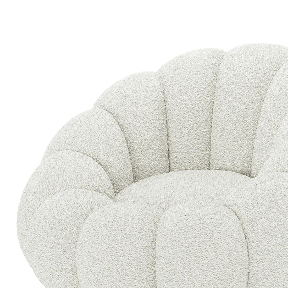 Beare Boucle Swivel Accent Chair Australia Beyond Living