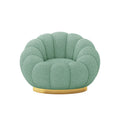 Beare Boucle Swivel Accent Chair Australia Beyond Living