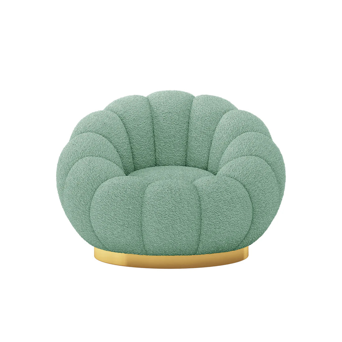 Beare Boucle Swivel Accent Chair Australia Beyond Living