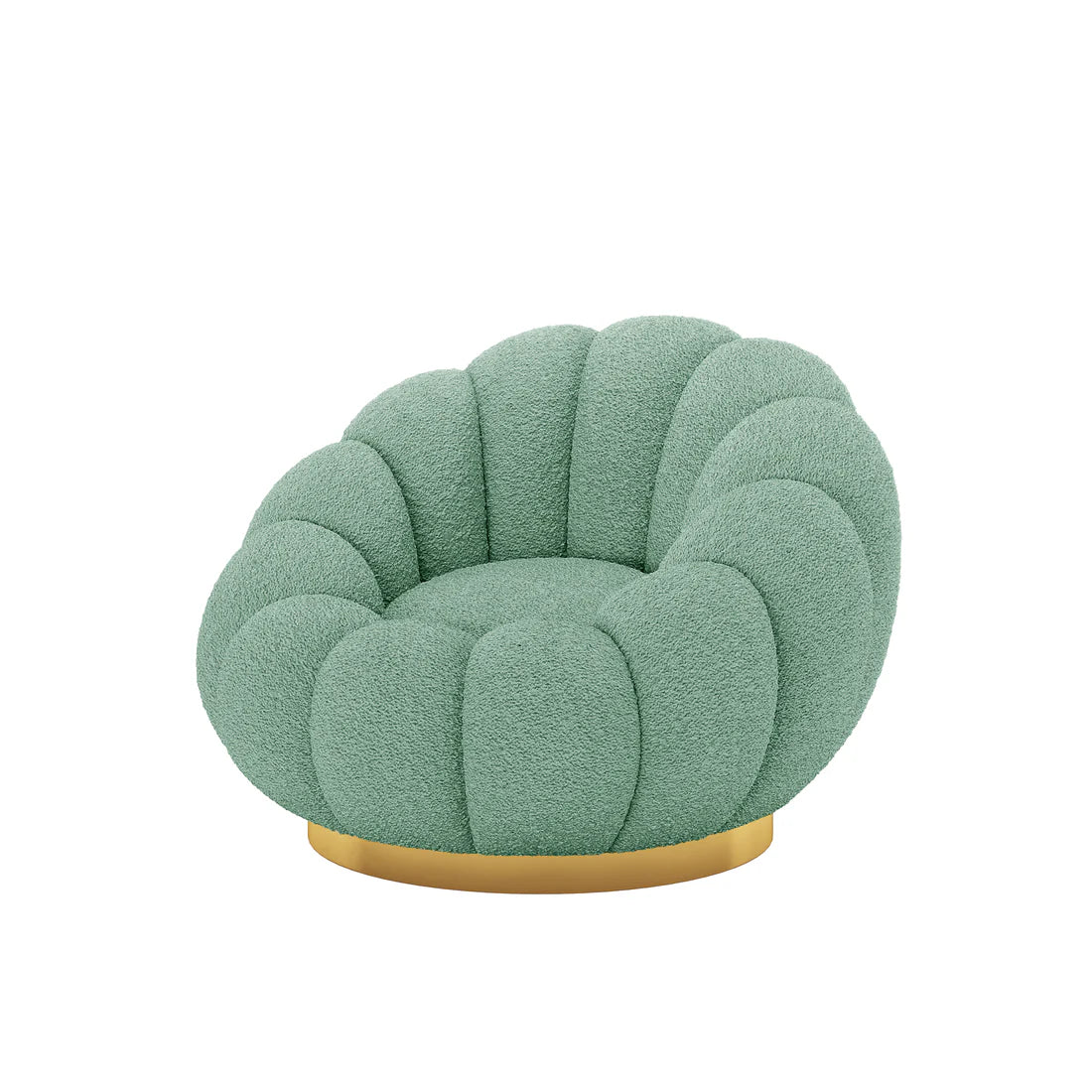 Beare Boucle Swivel Accent Chair Australia Beyond Living
