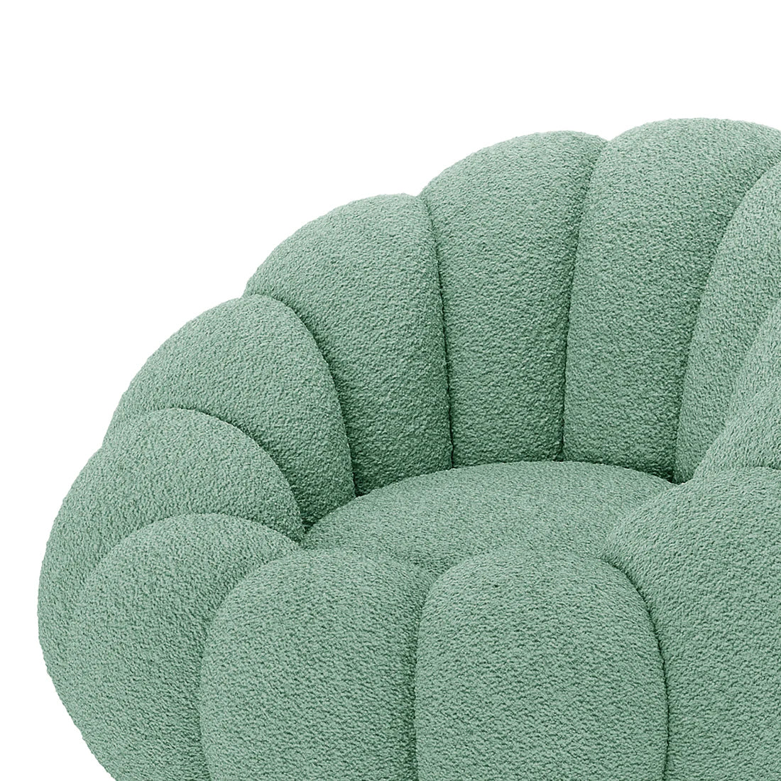Beare Boucle Swivel Accent Chair Australia Beyond Living