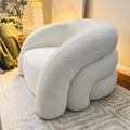 Clioz 4 Seater Curved Boucle Lounge Australia Beyond Living