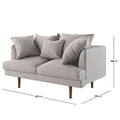Colton Stone Fabric Sofa Australia Beyond Living