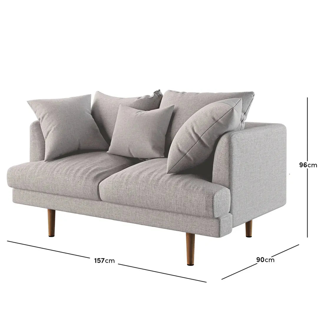 Colton Stone Fabric Sofa Australia Beyond Living
